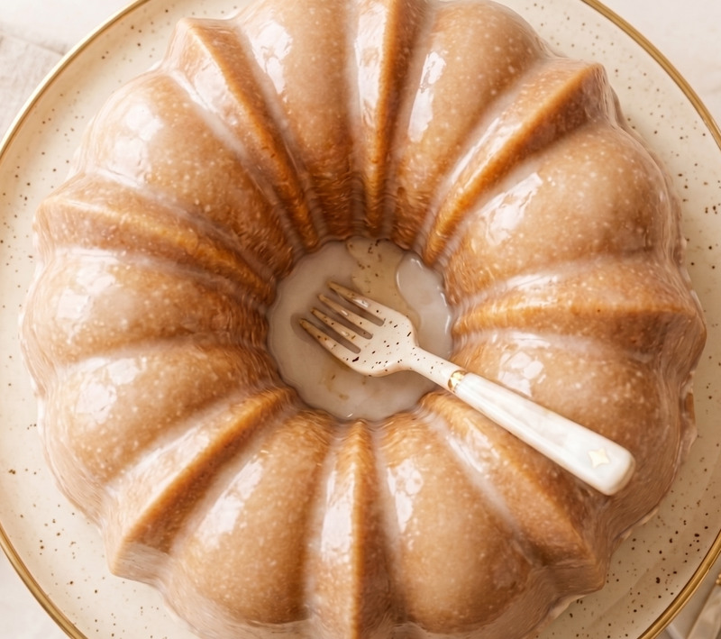 Large Lemon Glazed Bundt